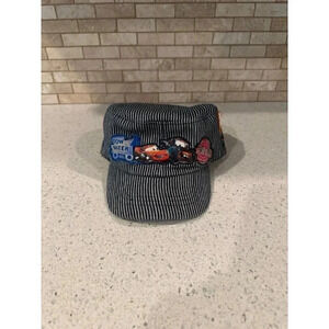 Lightning McQueen & Tow Mater Train Conductor Hat b7‎
